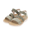 VELCRO Z-STRAP BACKSTRAP SANDAL 2TONE OLIVE R6861-52