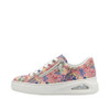 PLATFORM SNEAKER FLORAL ROSE  N6401-90