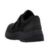 DBL VELCRO CASUAL SHOE BLACK1105-00