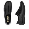 SLIPON CASUAL SHOE SIDE ELASTIC DETAIL BLACK L1777-00