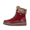 WINTER LACE BOOT SDZIP FUR CUFF OC FLIP RED D0U78-35