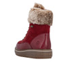 WINTER LACE BOOT SDZIP FUR CUFF OC FLIP RED D0U78-35