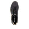 SNEAKER SD GOLD ZIP WP BLACK SOLE BLACK D2E00-03