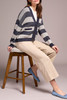 STRIPE COTTON CARDIGAN 2253O-576