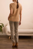 S/S DOLMAN RIB SWEATER/POCKET COTTON 2277O-8286