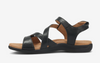 ASYM LEATHER STRAP SANDAL BIG TIME WIDE