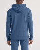 3SIX FIVE HOODIE - WASHED INDIGO SXLH37WID(SXLH37WID)