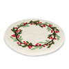 MISTLETOE & BERRIES TRIVET WHT/GRN 28NEPAL70(28NEPAL70)