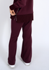 FLORINE SOFT KNIT PULL ON FLARE PANTS 42T010SO