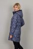 HOODED 3/4 DOWN COAT 2048