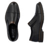 SLIP ON DRESS SHOE CAP TOE BLACK 17659-00
