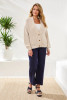 LS SOLID CARDIGAN W/POCKETS 2490O-576