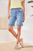 AUDREY PULL ON WIDE JEANS BERMUDA 5709O-5100