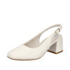 SLINGBACK DRESS SANDAL BLOCK HEEL CREAM 44751-61