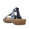 SLIDE RING VELCRO STRAP SANDAL BLUE 608K2-12