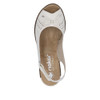 SLINGBACK WEDGE PERF SANDAL PORCELAIN 624H1-60