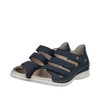 TRIPLE STRAP OPEN TOE SANDAL FULL HEEL PAZIFIK V7451-14