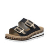 2 BUCKLE SLIDE BLACK V7955-00