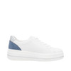 SNEAKER PLATFORM SDZIP MULTI WHITE/BLUE D1C01-84