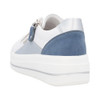 SNEAKER PLATFORM SDZIP MULTI WHITE/BLUE D1C01-84
