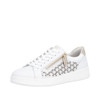 SNEAKER PERF WHITE GOLD ZIP D2E03-81