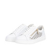SNEAKER PERF WHITE GOLD ZIP D2E03-81