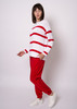 KIRI LS STRIPE CREW TOP 57S237S