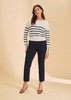 LS STRIPE SWEATER 1955314
