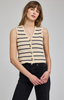 MARIANA KNIT STRIPE VEST GF2602-3167