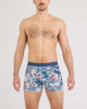 DROPTEMP COOLING COTTON BOXER BRIEF FLY BOTANIQUE-WASHED INDIGO SXBB86FBWI(SXBB86FBWI)