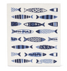 SWIMMING FISH DISHCLOTH & TOWEL SET 03KOMBO15
