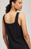 VERA SQUARE NECK TANK LINEN
