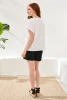 CAP SLV SOLID CREW NECK TOP 2483O-8437