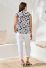 SLVLESS BLOUSE BIG DAISIES 6213O-5210