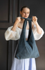 KNOT TOTE SUEDE(KNOTS)