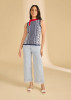PULL ON WIDE ANKLE SCALLOP EDGE DENIM 2125669