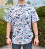 CLINTON SS SHIRT HAWAIIAN FLORAL 1332L