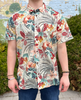 CAMERON SS LINEN SHIRT HAWAIIIAN MULTI 1340