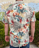 CAMERON SS LINEN SHIRT HAWAIIIAN MULTI 1340