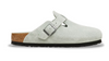 BOSTON NARROW SOFT FOOTBED SUEDE LEATHER PURE SAGE 1031657(1031657)