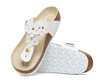 GIZEH REGULAR FLOWERS LEATHER WHITE 1026686