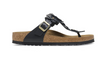 GIZEH REGULAR FLOWERS LEATHER BLACK 1026693