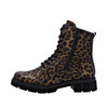LUG  BOOT PATTERNED SDZIP FASHION ANTIK LEOPARD? D2S72-90
