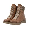 LACE UP SIDE ZIP WP BOOT OC FLIP GRIP CUOIO D9384-22