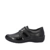 SLIPON VELCRO CASUAL SHOE BLACK R7600-00