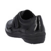 SLIPON VELCRO CASUAL SHOE BLACK R7600-00