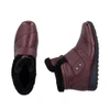 SDZIP WP SHORT RUCHED WINTER BOOT WINE 47268-35