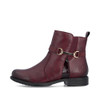 SDZIP ANKLE BOOT RIDER BORDEAUX 74856-35