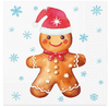 LG GINGERBREAD NAPKINS 20PK 88L243400