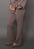 FLAMME SIG SOFT KNIT PO FLARE PANT/PINTUCKS 44T047SO